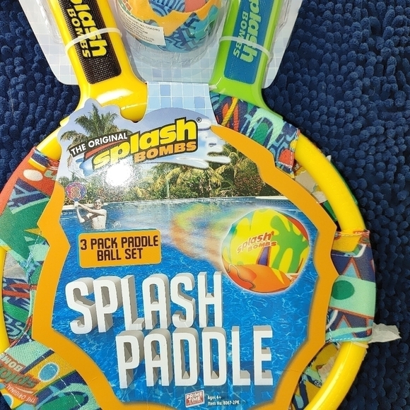Prime Time Toys Splash Bomb paddle ball set. New/Unopened - Picture 7 of 9